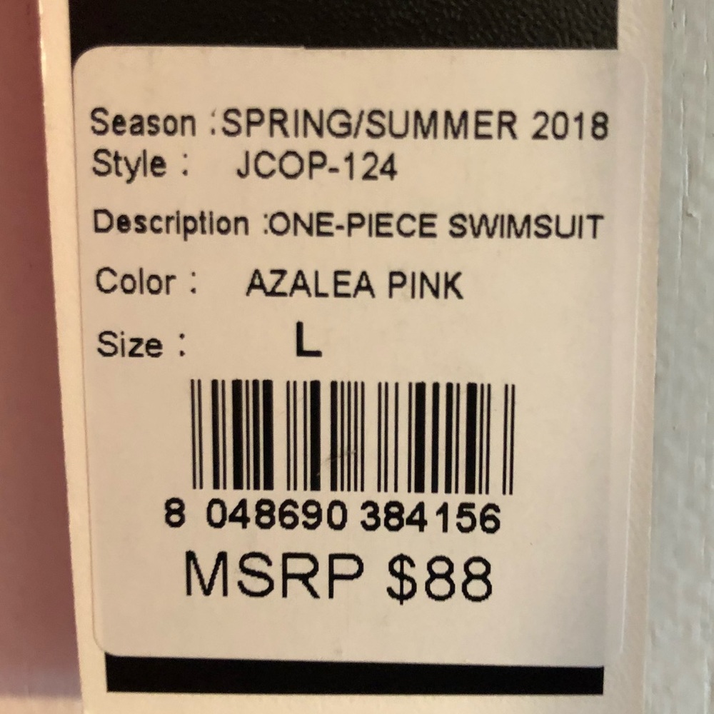 NWT Juicy Couture French Terry One-Piece Swim - Picture 5 of 6